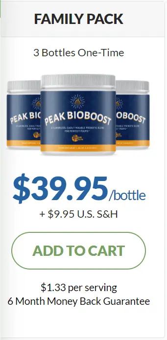 Peak BioBoost 3 bottle order